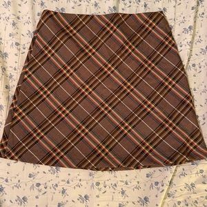 Princess Polly plaid mini skirt